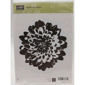Stampin Up! Definitely Dahlia Stamp- Item # 139911